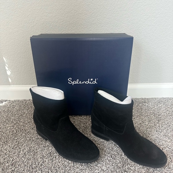 Splendid Lewis booties in black, size 8, Brand new with box - Picture 7 of 9